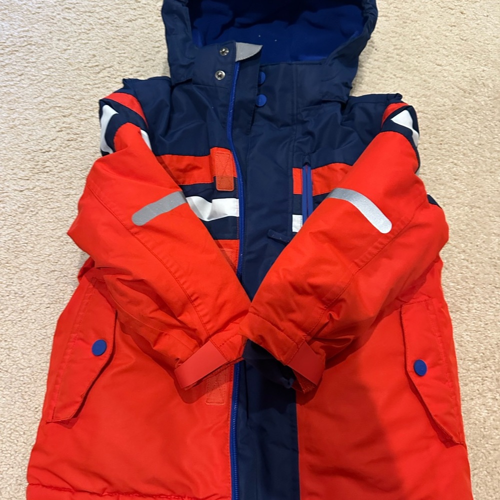 Mini Boden Kid's All Weather Waterproof Coat - Picture 4 of 7